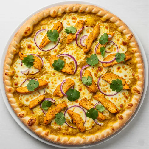 Chicken & Onion Pizza 
