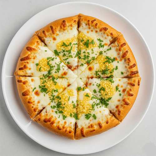 Garlic Pizza With Cheese 