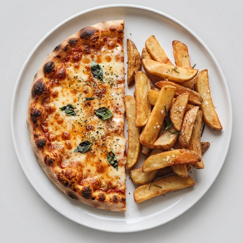 Half Cheese Pizza 