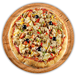 Ham & Mushroom Pizza 